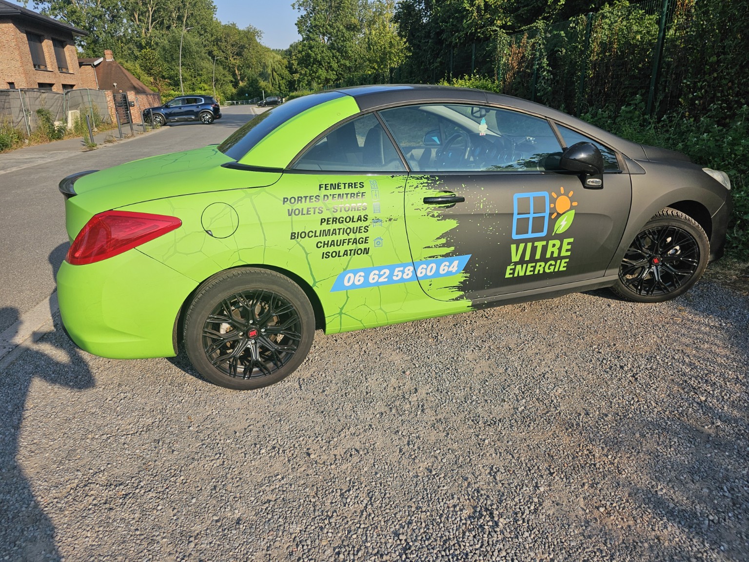 Véhicule professionnel Vitre Énergie